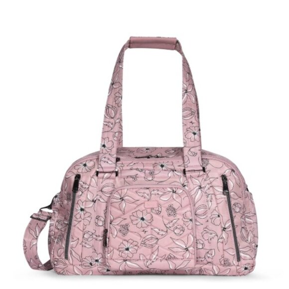 Lug Propeller 2 Overnight Bag Sketch Floral Blush Soft Pink - Picture 1 of 13